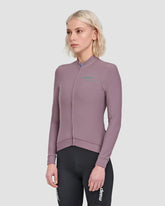 Damen-Trainings-Thermo-Langarmtrikot